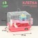 A cage for rodents "Pigzon", equipped with a lock, 37 x 27 x 30 cm, pink