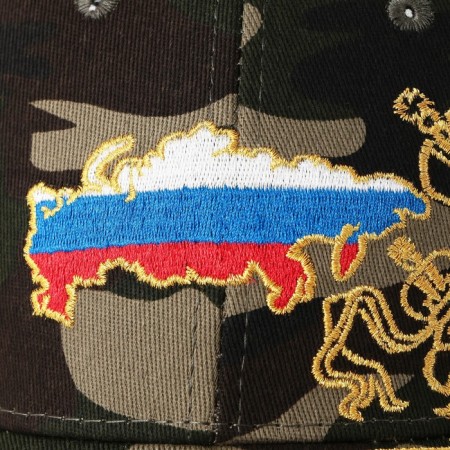 Male cap "Russia", camouflage, rr 56-4