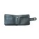 Wallet on the button with the processed edges "kitten", black black insert 11x8.5x2.5cm