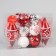 A set of jewelry plastic 16 pcs "Assorted Snowflakes" D-5.5 cm, icicle 13.5 cm, mix