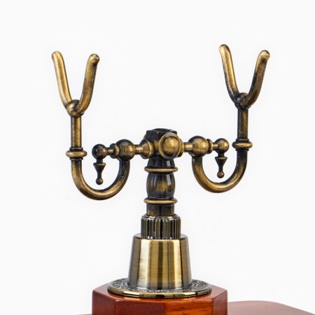 Retro-telephone "Strict", 17 x 17 x 26 cm, tree-4