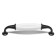 Stylish Ceramics 003, 128 mm bracket handle, black ceramic black