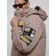 Male winter jacket, size 52, brown color