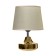 Bulbed lamp with a lampshade Risalux "Shine", 1 × 40 W, E27, 17 × 17 × 24 cm