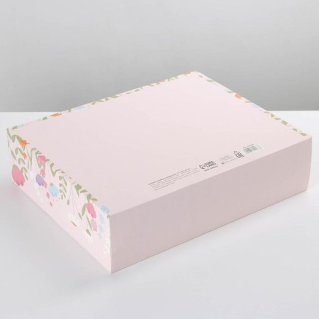 Gift folding box, packaging, “March 8, Girl”, 31 x 24.5 x 8 cm-2