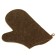 Gray mitten, Russian felt, 100% "our" wool