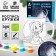 Set for creativity. Lunar painting mugs "The dearest" Fairy 300 ml