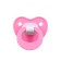 Nipple - silicone dummy orthodontic, from 0 months, with a cap, pink color