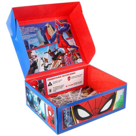 Gift box, folding, 28x21x9 cm, Spider-Man-6