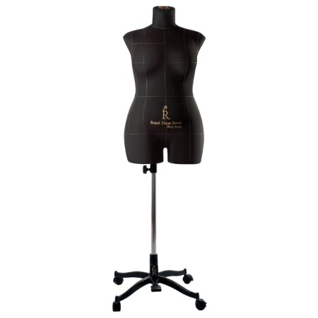 Portnovsky Monica mannequin, set of standard, size 52, black, “Milan” stand and case-shot-2
