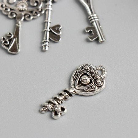 Decor Metal "Keys" (set 4 pcs)-1