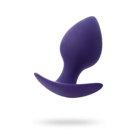 Anal plug Glob, silicone, purple color, 8 cm, d = 4 cm