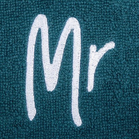 Набор полотенец "Mr&Mrs" 35х50 см-2 шт, 100% хлопок, 350 г/м2-4
