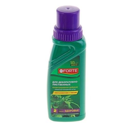 Fertilizer for decorative-deciduous plants Bona Forte, 2 in 1, bottle, 285 ml-2