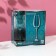 A set of glasses for champagne “turquoise”, glass, 210 ml, 6 pcs