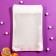 BOPP package with an adhesive valve, transparent 18 x 20/4 cm, euros, 25 μm