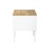 Bleet cabinet Bergen, 40x35x45 cm, oak craf gold, white