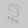 Bra Maytoni Mod320wl-L6BS3K1, 1XLED, 6W, 200LM, Brass