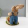Souvenir "Bunny in overalls is lucky a cart with testicles 21x14.5x30.5 cm