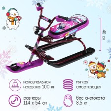 NIKA Snowdrive snowfall, CND3/SL, Purple/Black/Bord