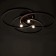 Findy lamp 3xled 160W Black 80x80x16 cm Bayerlux
