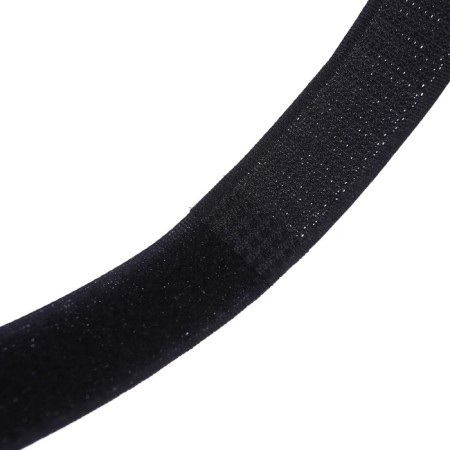 Hook for bags on a stroller, plastic, rotates 360 °, Velcro, black color-10
