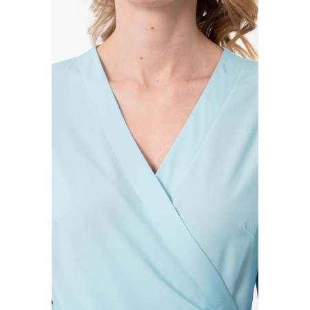 Women's dress, size 42, mint color-3