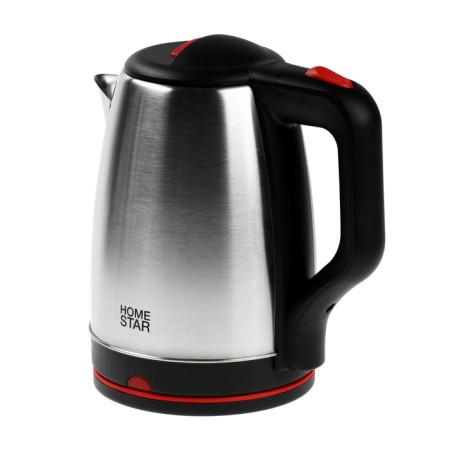 Electric kettle Homestar HS-1003, metal, 1.8 l, 1500 watts, silver-1