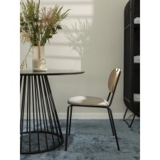 Hillen chair, 565 × 445 × 785 mm, the color is light brown