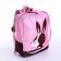 Baby backpack on lightning, reflective elements, pink color