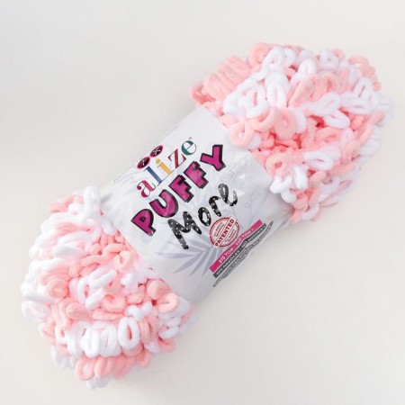 Yarn "Puffy More" 100 % micropoliester 11.5m/150g (6272)-1