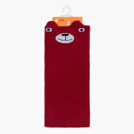 Golphs for children, burgundy color, size 12 (20-22)-3