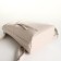 City backpack of artificial leather with lightning, beige color