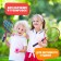 A set for badminton onlytop "cutie": 2 rackets 44 cm, 2 oolna, ball, cover, pink color