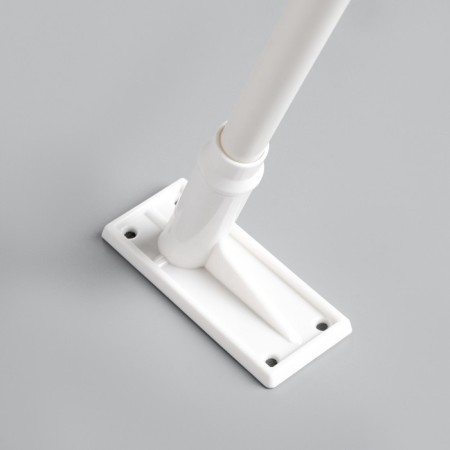 Flagst with a shaft of 67 cm, wall mount 11 x 4.6 cm-4