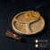 Menzhitsa Round Valencia, D = 20 cm, 3 sections, birch, saturated with oil