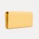 Women's wallet on magnets, yellow color