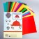 Set "Puppy Patrol" A4: 10l color unilateral cardboard + 16l color bilateral paper