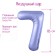 Foil ball 40 "Number 7", color pastel purple slim