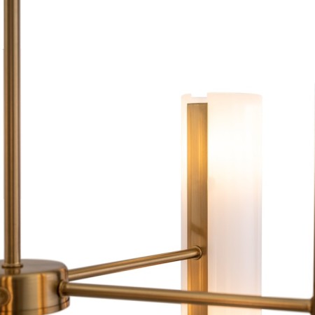 Freya FR5368CL-10BS FIRE, 600x600x490 mm ceiling lamp, E14, 10x40W, brass color-3
