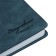 Lotted diary, A5, 140l, Cage, region, style, dark gray