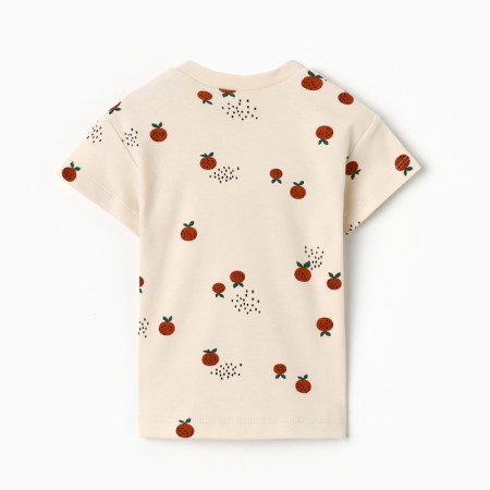 T -shirt Troshka I'm oranges r. 74-80, milk-3