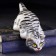 Porcelain figurine "Cat Barsik Gray", 20 cm