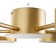 Causteen with PDU 2301/6GD LED 120W 3000-6000K gold 75x75x8 cm Bayerlux