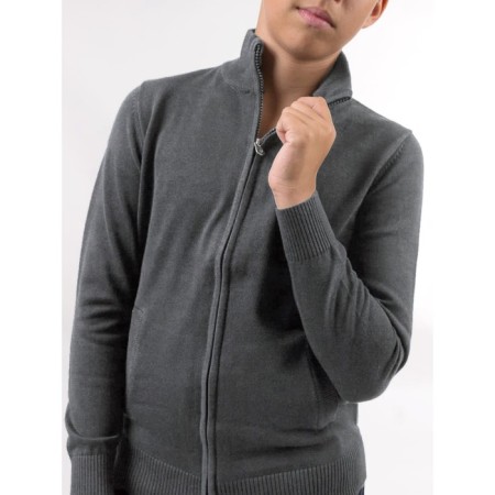 Jumper for boys, height 170-176 cm, dark gray color-3