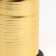 Tape for decor and gifts, gold, metallized, 0.5 cm x 250 m