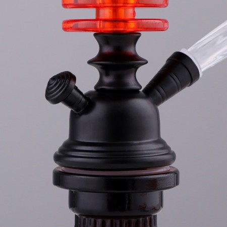 Hookah "tart", 28 cm, d bowl-5 cm, red-1