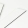 The panel of the letter "V" 21.5x20 cm, white