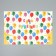Gift folding box, packaging, "Happy Birthday", 31 x 24.5 x 8 cm