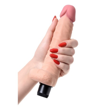Realistic vibrator Toyfa A-Toys Nod, TPE, bodily, 20.5 cm-6